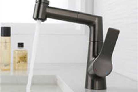 Pull Out Basin Faucet with Dual Spray Mode for Hair Washing