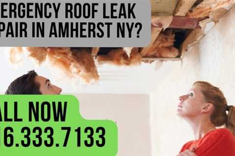 Emergency Roof Repair in Amherst, NY