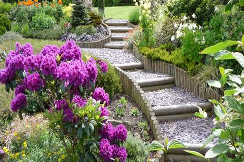 What are the five basic landscaping design principles?