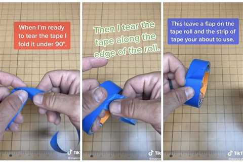 TikTok Hack Makes Tearing Tape Easier