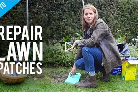 How to fix brown patches in your lawn