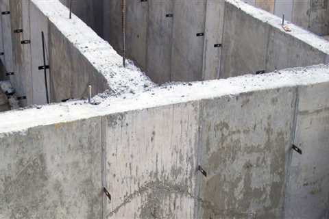 What is concrete foundation wall?