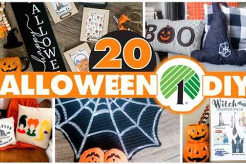 20 Dollar Tree Halloween DIY Decor Crafts that everyone will be making!