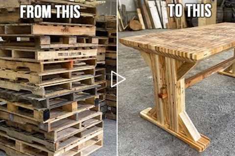 Pallet Wood Has Never Been Used Like This Before