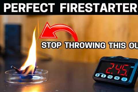 Ultimate FIRESTARTERS You Can Make For FREE