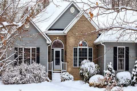 How do you winterize a house with no heat?