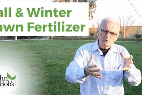 Fall and Winter Lawn Fertilizer (Cool Season Grass)