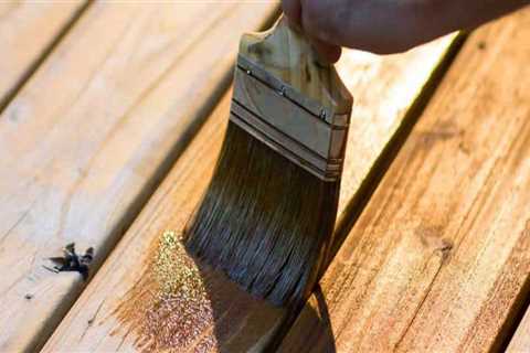 Will stain keep wood from rotting?