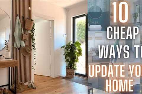 10 Cheap DIY Projects Around The House | Cheap Easy DIY Home Improvement Projects That Add Value