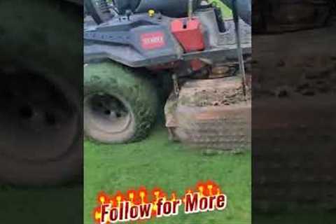 Lawn Mower Attachment to Help Protect Camera, People, and Windows