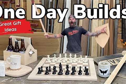 Five Easy Woodworking Projects || One Day Build Ideas