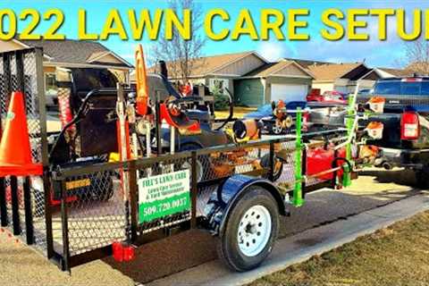 2022 Lawn Care Open Trailer Setup (Solo Operator)