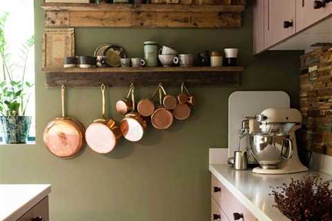 How to Create a Green Wall Kitchen