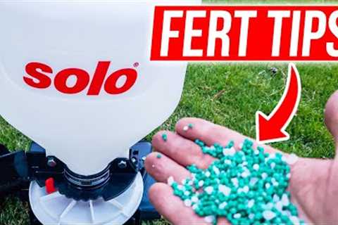 How to Fertilize a Lawn - Understanding Fertilizer Applications