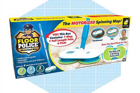 The Floor Police Mop Makes Cleaning All Surfaces Criminally Easy