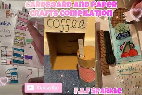 Cardboard and Paper Crafts Compilation!✨