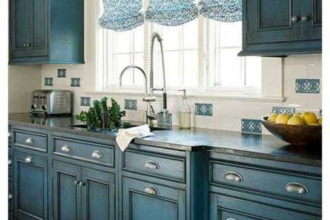 Add Depth to Your Kitchen With a Blue Cabinet Kitchen