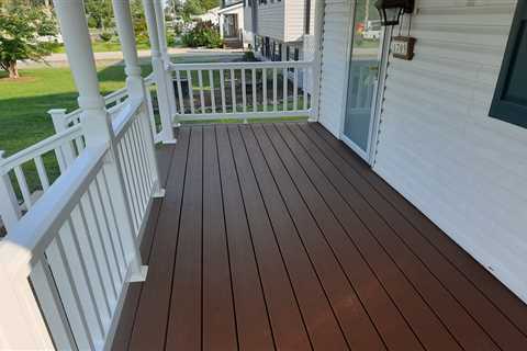 Makeover Monday: Front Porch Installation in Edgewater, MD