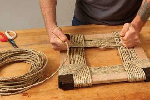 How to weave a rush seat