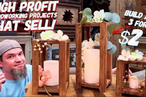 7 More Woodworking Projects That Sell – Wedding Edition- Make Money Woodworking (Episode 14)