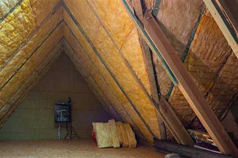 Will attic insulation dry out?