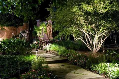 Should you leave landscape lighting on all night?