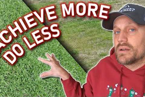 You DON'T Have to Do These SPRING LAWN TIPS // Aeration, Overseeding, & Dethatching Aren't..