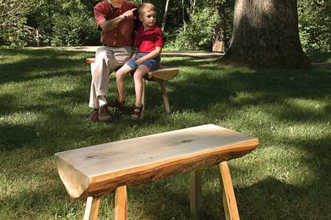 Rustic Garden Bench