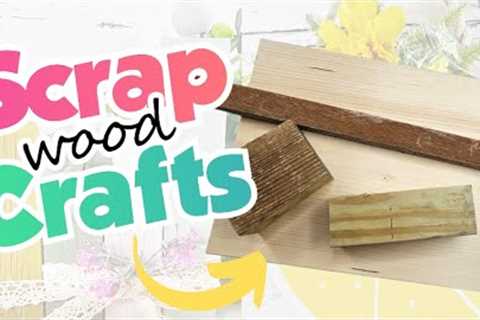 GENIUS DIY Crafts Using Scrap Wood