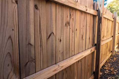 Wood Fence - Good Neighbor Fencing