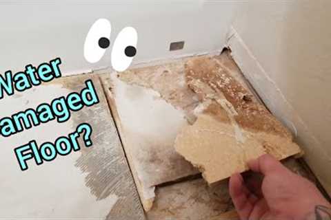 How to Repair Water Damaged Bathroom Floor