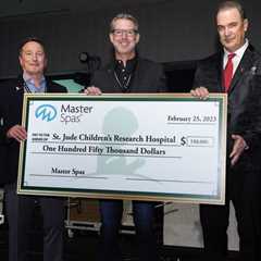 Master Spas Continues Support of St. Jude Children’s Research Hospital as Charity Partner of..