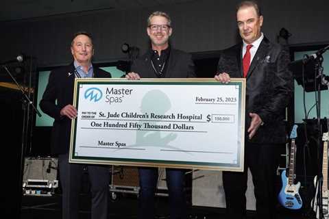 Master Spas Continues Support of St. Jude Children’s Research Hospital as Charity Partner of..