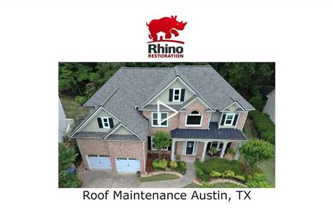 Roof Maintenance Austin, TX - Rhino Restoration of Texas