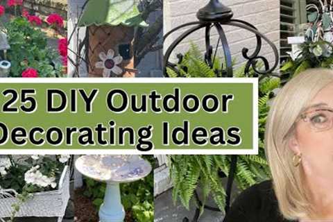 25 DIY Outdoor Projects to Transform Your Patio and Yard!