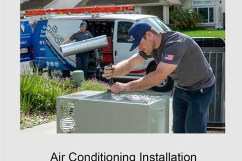 Air Conditioning Installation San Diego, CA