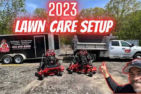 SEE WHAT''S NEW! | 2023 Lawn Care Setup