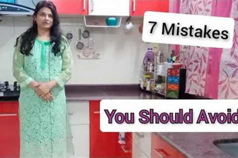 7 mistakes I made when designing our modular kitchen||Kitchen Tips||Kitchen design Mistakes