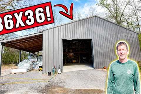 36X36 POLE BARN W/ LOFT [THE PERFECT SIZE?!]