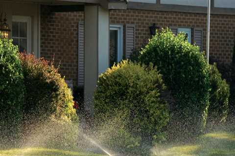 Why You Might Need A Sprinkler System For Your Hardscape In Omaha