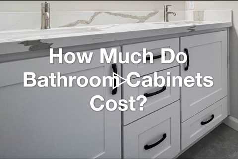 How Much Do Bathroom Cabinets Cost?