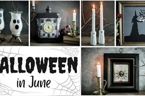 DIY Halloween Decor 2023! (Halloween in June!)