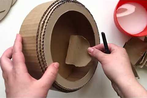 DIY 10 Creative Concepts for Handcrafted Paper and Cardboard Boxes | Cardboard crafts