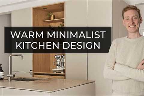 Warm Minimalist Kitchen Design | Is this 2023''s Hot Kitchen Style?