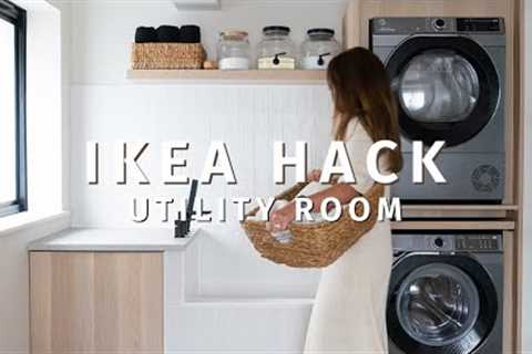 We Finished Our Utility | AN IKEA HACK