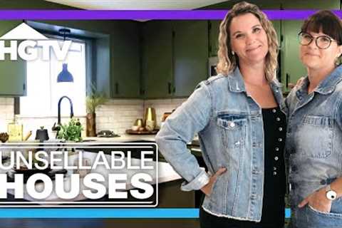 A Real Wreck Transformed By a Budget Friendly Makeover | Unsellable Houses | HGTV