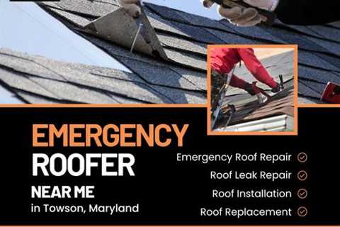 Towson Roofing Pros Stresses Importance of Choosing a Brooklandville Roofing Contractor