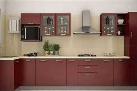 Modular kitchen designs 2023 ! Kitchen cabinets color combination ideas