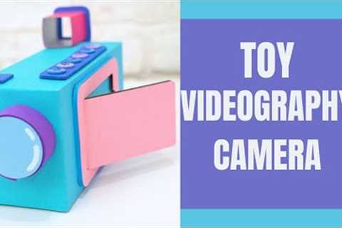 DIY TOY VIDEOGRAPHY CAMERA 🤩/2 CARDBOARD CRAFT IDEAS /BEST OUT OF WASTE/EASY CRAFT IDEAS