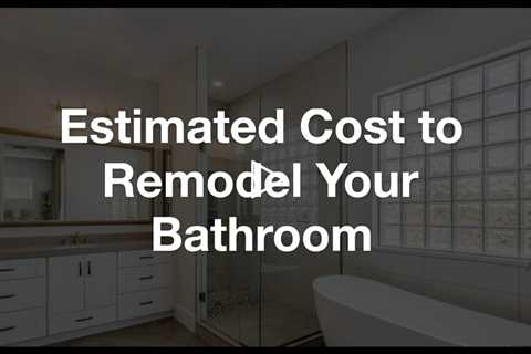 How Much Is a Bathroom Remodel?